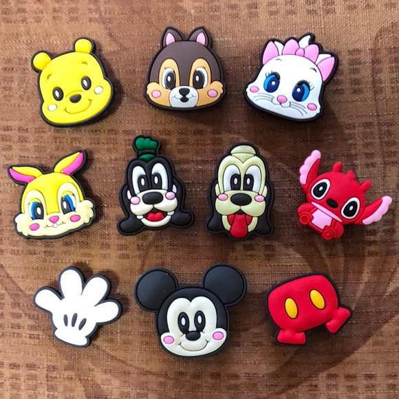 Other - 🛍️5/$20🛍️NWOT🛍️10 Disney Shoe Charms.